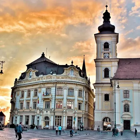 Apartament Giulio Sibiu Esterno foto